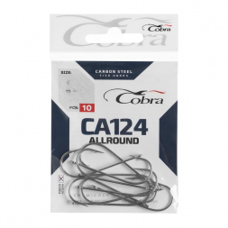 Крючки Cobra ROUND сер. CA124 разм. 014 10шт