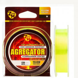 Леска ZanderMaster AGREGATOR 100m, 0.181мм х 3,9кг жёлтая