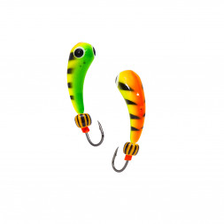 Мормышка вольфрамовая Lumicom Уралка литая-покраска 10шт 4,0мм #312