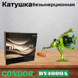 Катушка Condor DY4000A, 8+1 подшипн. передний фрикцион