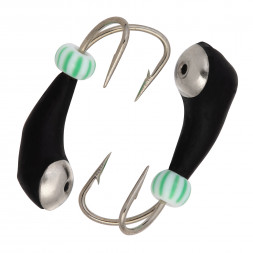 Мормышка вольфрамовая Condor Коза-уралка, с коронкой, 2,5 мм, серебро 15 шт