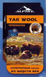 Носки термо ALPIKA Yak р.40-42 132