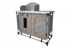 Кухня походная KYODA, модель XD-03, кухня со столешницей и тумбами